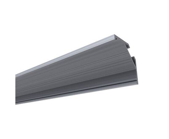 Профиль угловой накладной Apeyron ширина ленты до 10мм (рассеиватель, заглушки - 2шт) 08-04, изображение 4