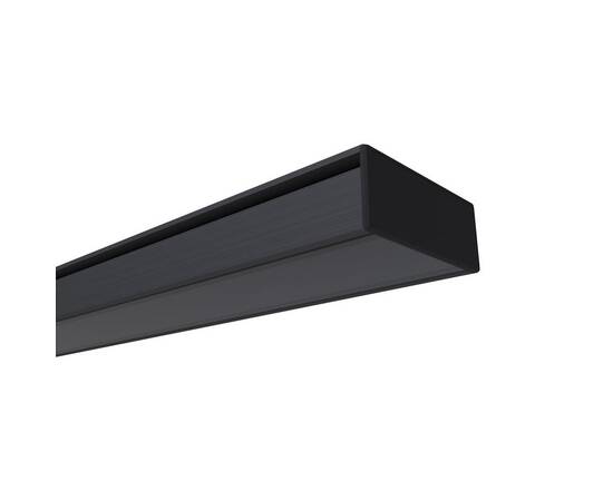 Профиль П-образный накладной Apeyron ширина ленты до 10мм (рассеиватель, заглушки - 2шт) 08-05-Ч, изображение 3