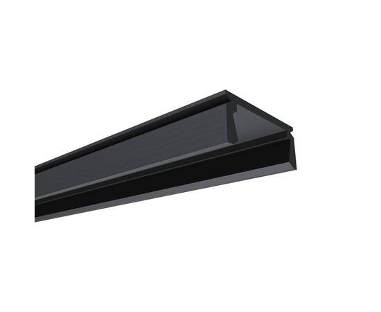 Профиль П-образный накладной Apeyron ширина ленты до 10мм (рассеиватель, заглушки - 2шт) 08-05-Ч, изображение 4