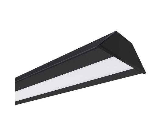 Профиль угловой накладной Apeyron ширина ленты до 10мм (рассеиватель, заглушки - 2шт) 08-07-ЧБ, изображение 3