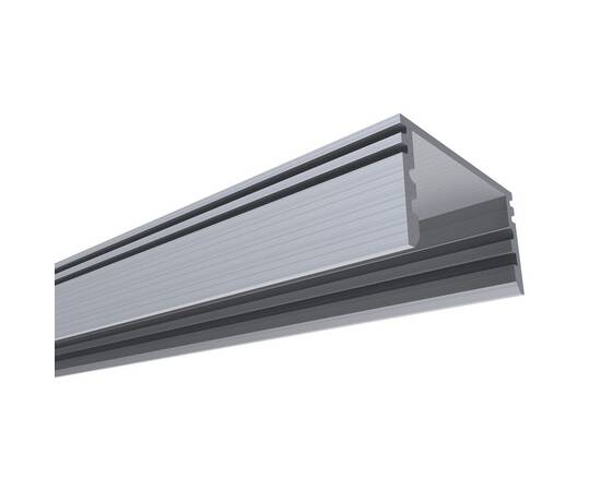 Профиль П-образный накладной Apeyron ширина ленты до 20мм (рассеиватель, заглушки - 2шт) 08-14, изображение 4