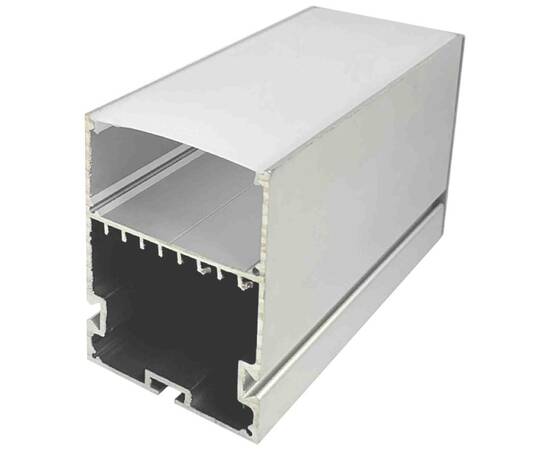 Профиль П-образный подвесной Apeyron ширина ленты до 40мм (рассеиватель, заглушки - 2шт) 08-26