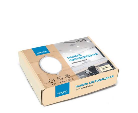 Встраиваемая светодиодная панель Apeyron 06-16, изображение 5