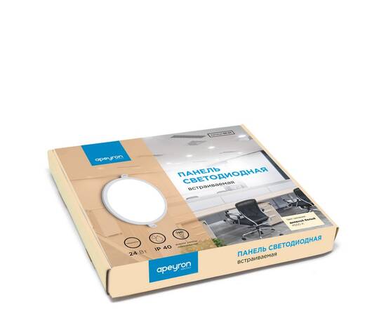 Встраиваемая светодиодная панель Apeyron 06-24, изображение 5