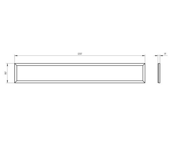 Светодиодная панель Эра SPO-7-50-4K-P Б0050653, изображение 4