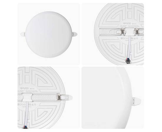 Встраиваемая светодиодная панель безрамочная Apeyron FLP 06-111, изображение 17