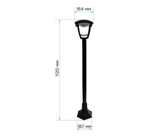 Уличный светильник Apeyron Валенсия ДТУ 07-8-002 У1 11-187, изображение 2