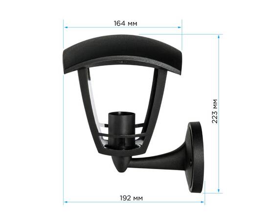 Уличный настенный светильник Apeyron Дели НБУ 07-60-001 У1 11-149, изображение 2