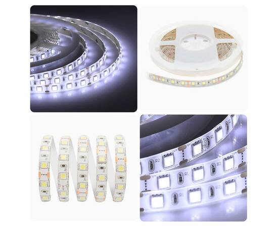 Светодиодная лента Apeyron 12В 14,4Вт/м smd5050 60д/м IP65 700Лм/м 1м 6500К 259BL, изображение 7