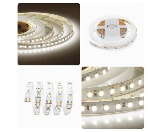 Светодиодная лента Apeyron Стандарт 24В 3528 10Вт/м 3000К 5м IP20 00-330, изображение 9