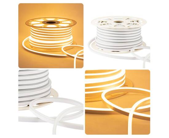 Светодиодный неон мини Apeyron Стандарт 220В 2835 5,5Вт/м 3000К 50м IP65 17-32, изображение 8