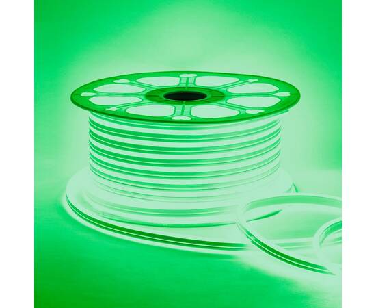 Светодиодный двусторонний неон Apeyron Стандарт 220В 2835 6Вт/м зеленый 50м IP65 17-26