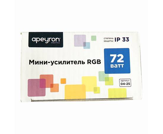 Мини-усилитель RGB Apeyron 04-25, изображение 2