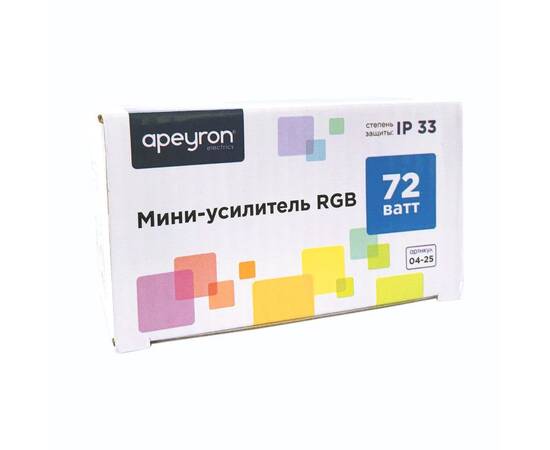Мини-усилитель RGB Apeyron 04-25, изображение 3