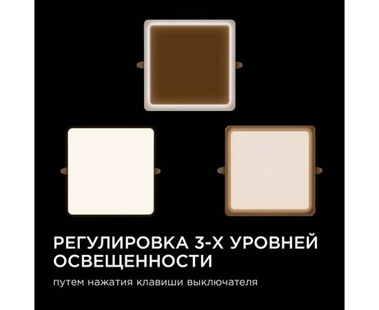 Встраиваемая светодиодная панель Apeyron FLP 06-119, изображение 8