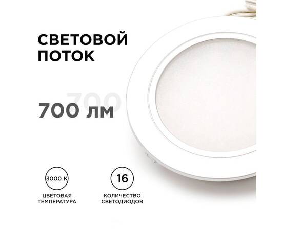 Настенно-потолочный светильник (4 шт.) Apeyron 12-03, изображение 4