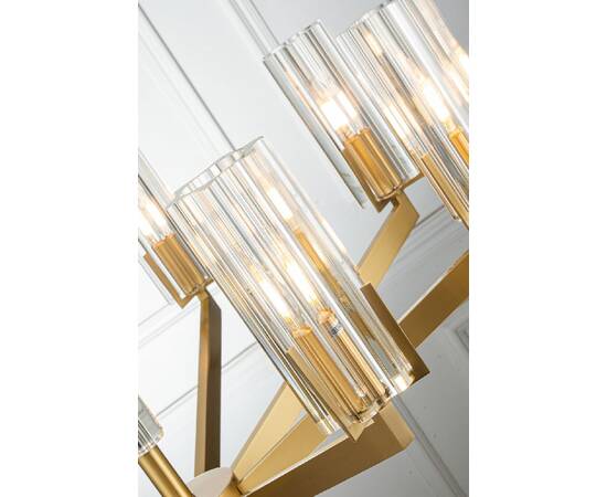 Подвесная люстра Belfast Malone 6035-8 BR CL, изображение 8