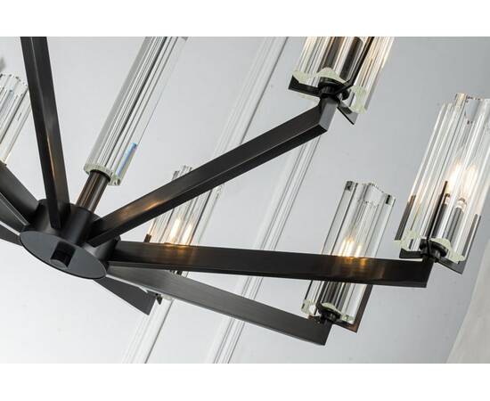 Подвесная люстра Belfast Malone 6035-8 BL CL, изображение 4