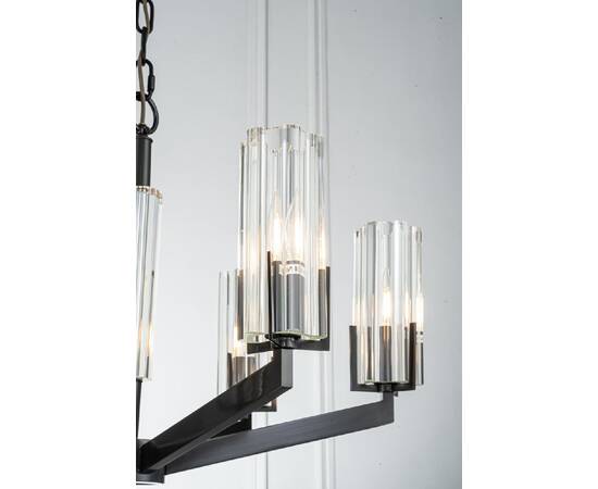 Подвесная люстра Belfast Malone 6035-6 BL CL, изображение 4