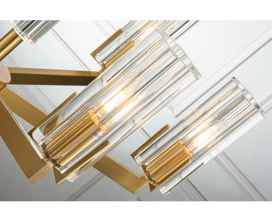 Подвесная люстра Belfast Malone 6035-6 BR CL, изображение 2