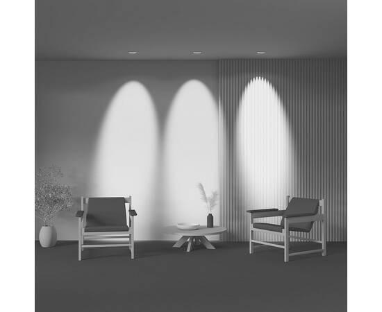 Встраиваемый светильник Maytoni Lens DL105-12W4K-W, изображение 6