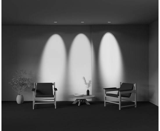 Встраиваемый светильник Maytoni Lens DL105-12W4K-W, изображение 8