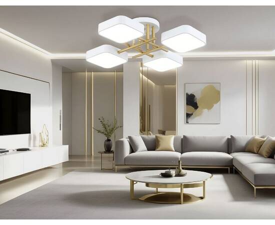 Потолочная люстра Ambrella Light Linetech Comfort FL516341, изображение 7
