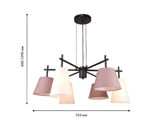 Подвесная люстра F-Promo Carino 4621-6P, изображение 2