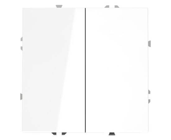 Проходной переключатель двухклавишный Voltum S70 VLS020301