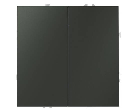 Выключатель с самовозвратом двухклавишный Voltum S70 VLS020606