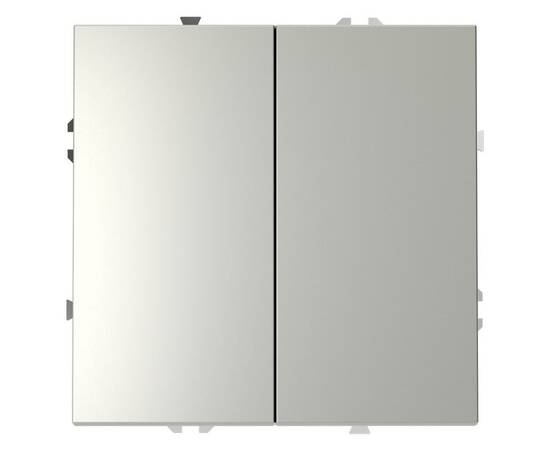 Выключатель с самовозвратом двухклавишный Voltum S70 VLS020605