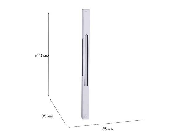 Трековый магнитный светильник Reluce 13003-9.3-001UR magnetic LED20W BK, изображение 3