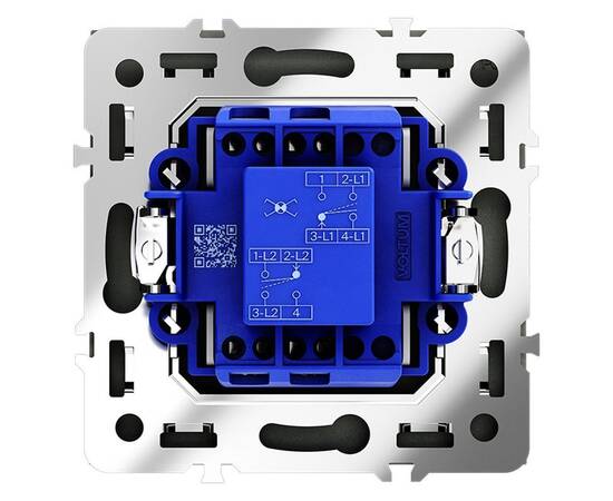 Перекрестный переключатель одноклавишный Voltum S70 VLS010506, изображение 6