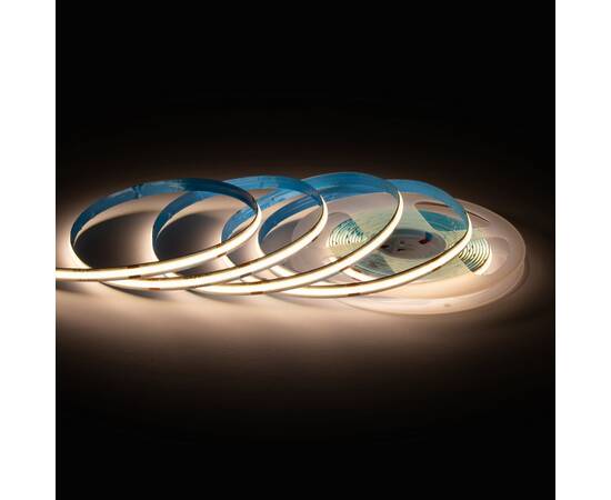 Светодиодная лента Apeyron 24В COB 15Вт/м 3000К 5м IP20 00-480