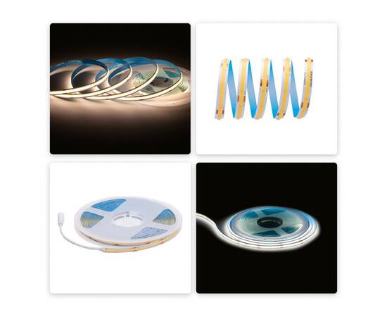 Светодиодная лента Apeyron 24В COB 15Вт/м 4000К 10м IP20 00-484, изображение 8