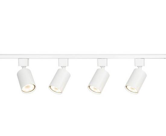Трековый однофазный светильник (4 шт.) Эра TR70-SET4-GU10-WH Б0063933, изображение 6