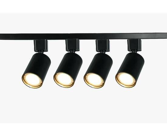Трековый однофазный светильник (4 шт.) Эра TR70-SET4-GU10-BK Б0063956, изображение 2