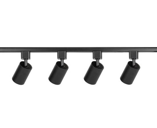 Трековый однофазный светильник (4 шт.) Эра TR70-SET4-GU10-BK Б0063956, изображение 7