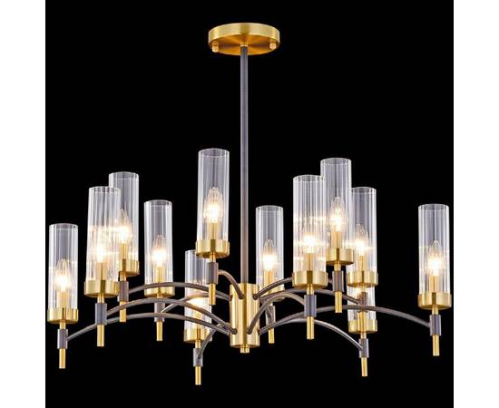 Люстра на штанге Illumico IL5177-6+6PLS-29 BRASS TUBO