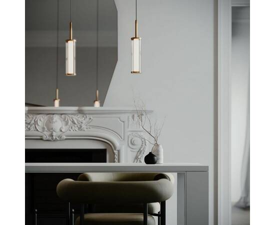 Подвесной светильник Eurosvet Stark 50386/1 LED латунь a067953, изображение 2