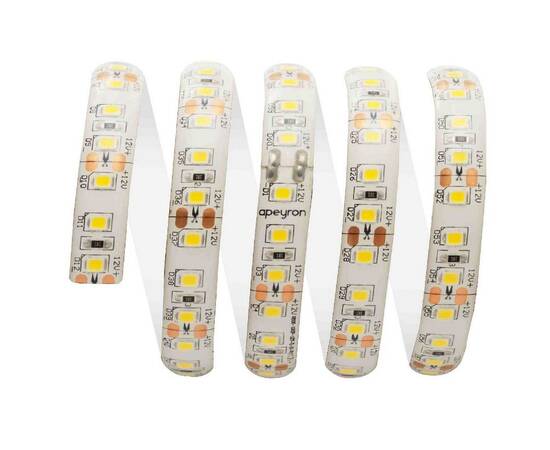 Светодиодная лента Apeyron 12В 2835 14,4Вт/м 3000K 5м IP67 00-98, изображение 2