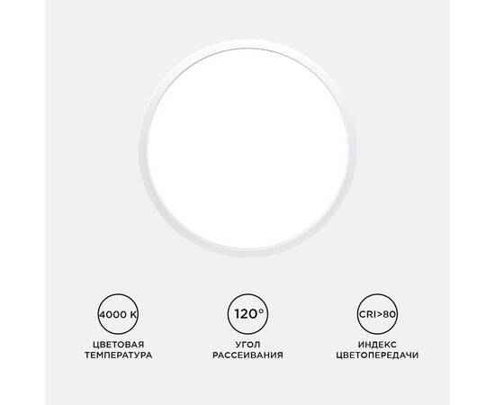 Настенно-потолочный светильник Apeyron Spin 18-138, изображение 3