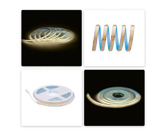 Светодиодная лента Apeyron 24В COB 15Вт/м 3000K 5м IP65 00-489, изображение 7