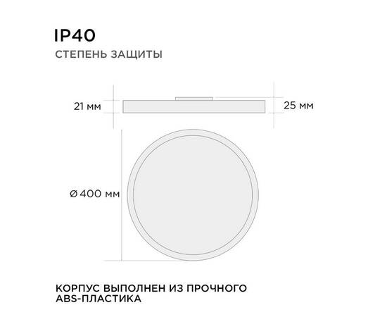 Настенно-потолочный светильник Apeyron Spin 18-141, изображение 11