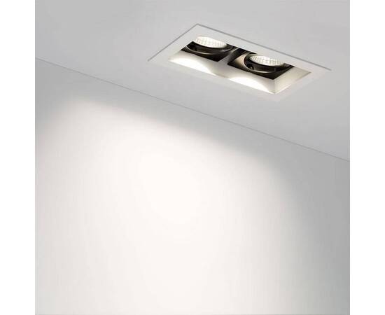 Встраиваемый светодиодный светильник Arlight CL-Kardan-S180x102-2x9W Day 024129, изображение 5