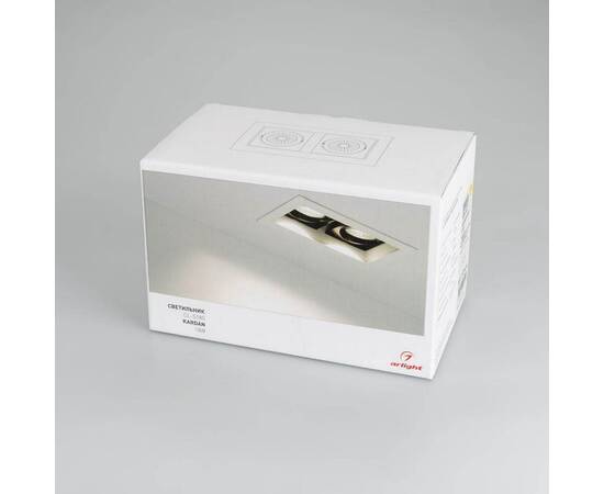 Встраиваемый светодиодный светильник Arlight CL-Kardan-S180x102-2x9W Day 024129, изображение 6