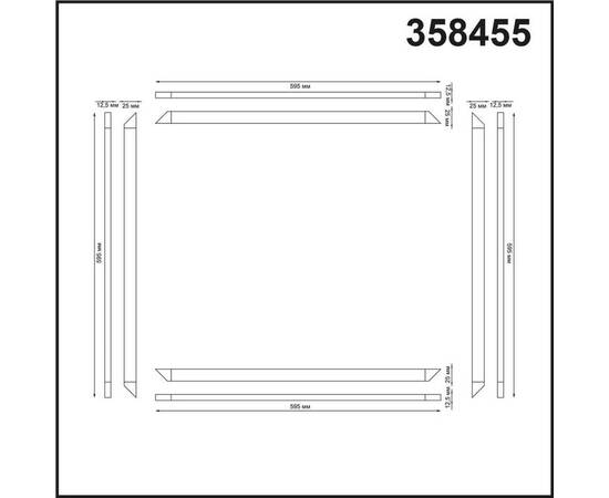 Встраиваемый светодиодный светильник Novotech Spot Nelio 358455, изображение 2