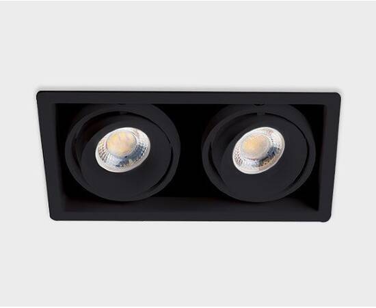 Встраиваемый светильник Italline DE-312 black, изображение 3