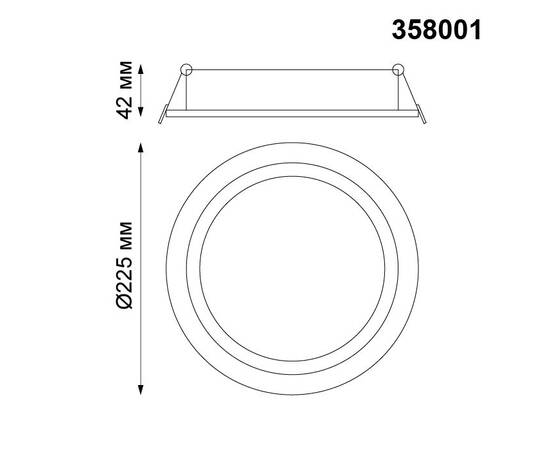 Встраиваемый светодиодный светильник Novotech Spot Stern 358001, изображение 2
