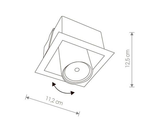Встраиваемый светильник Nowodvorski Eye Mod 8937, изображение 2